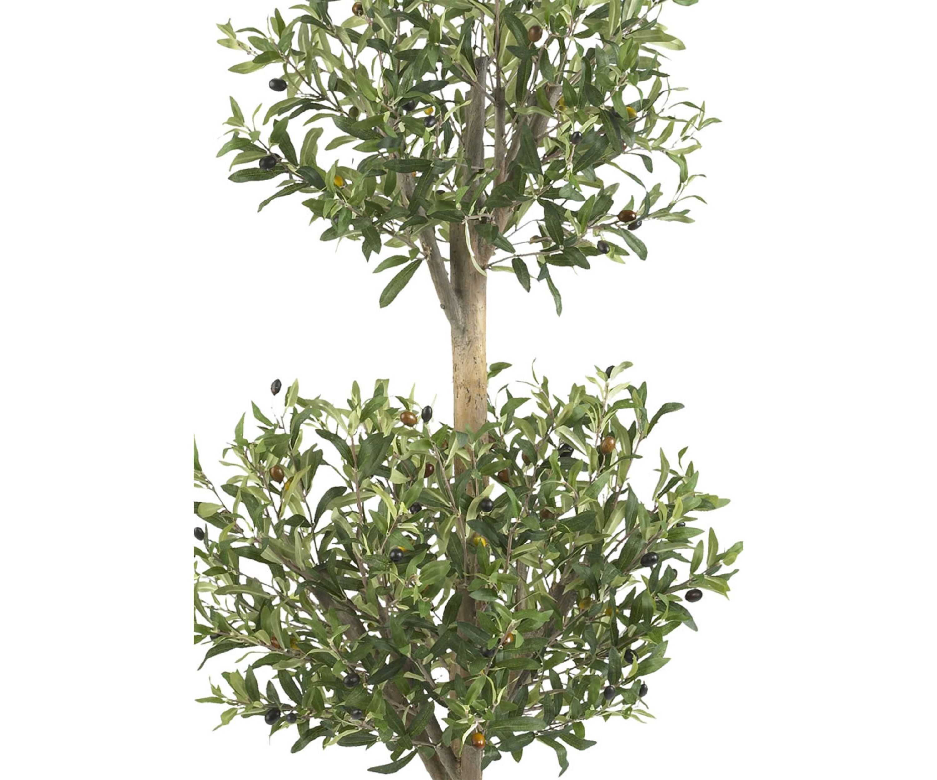 4.5 Olive Double Topiary Silk Tree