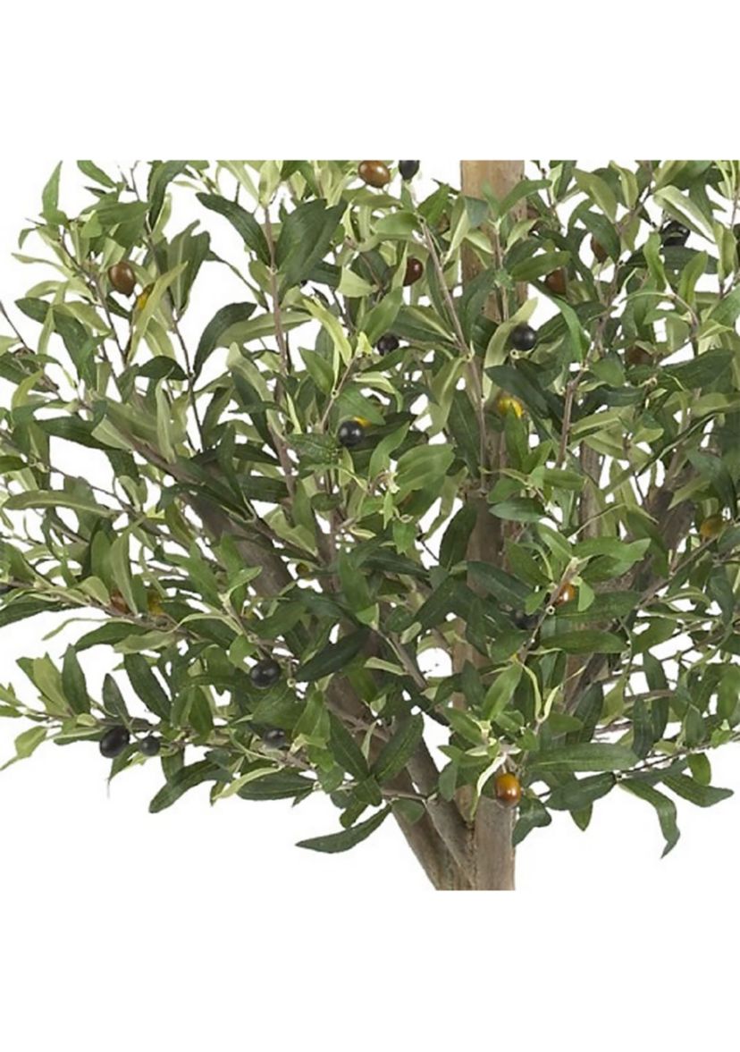 4.5 Olive Double Topiary Silk Tree