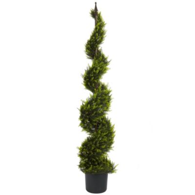 Nearly Natural 5' Cypress Spiral Tree