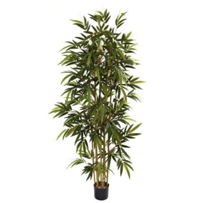Nearly Natural 6' Bamboo Tree, Green
