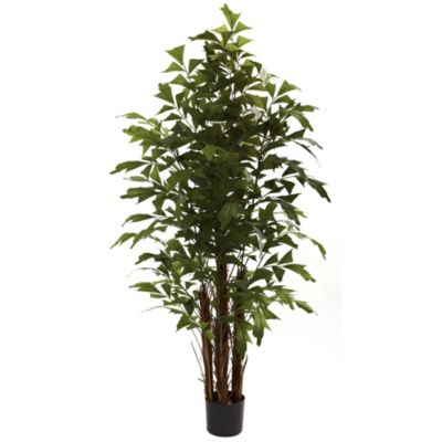 Nearly Natural 6' Fishtail Palm Tree, Green
