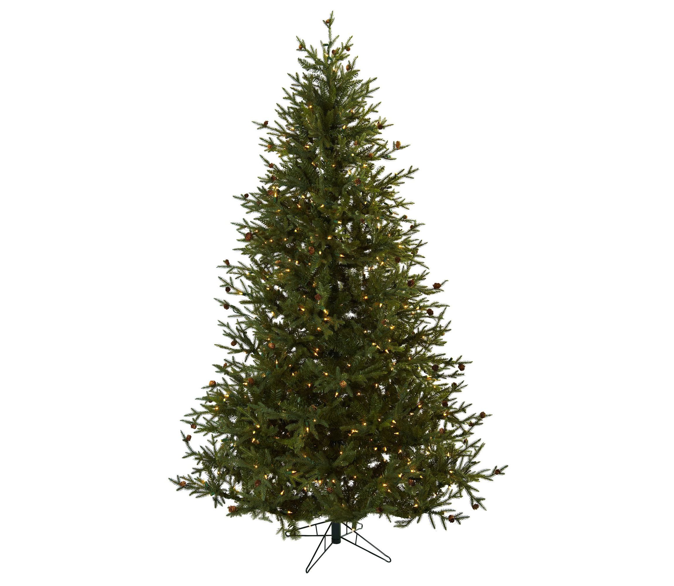 7.5 Classic Pine and Pinecone Christmas Tree