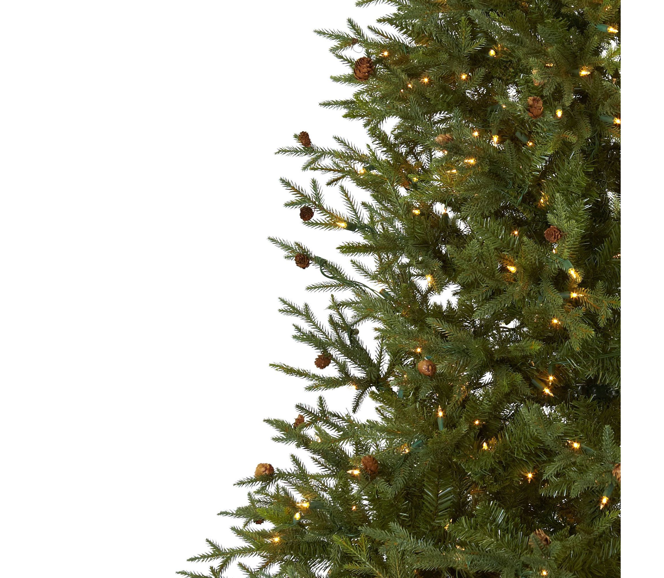 7.5 Classic Pine and Pinecone Christmas Tree