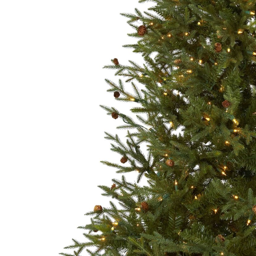 7.5 Classic Pine and Pinecone Christmas Tree