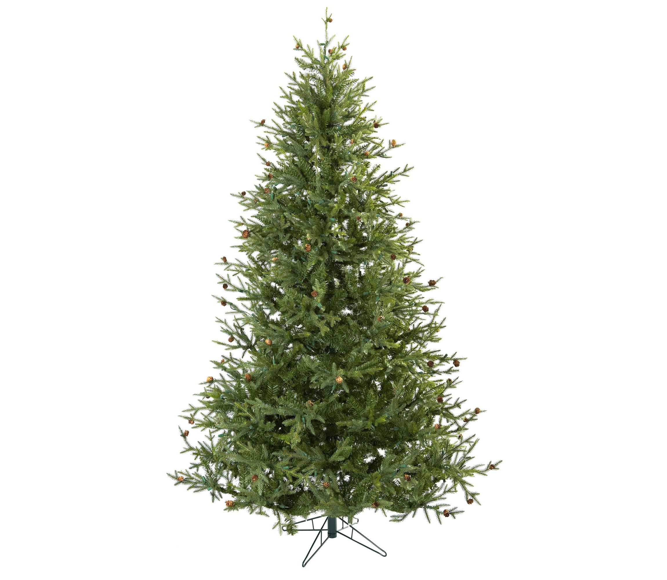7.5 Classic Pine and Pinecone Christmas Tree