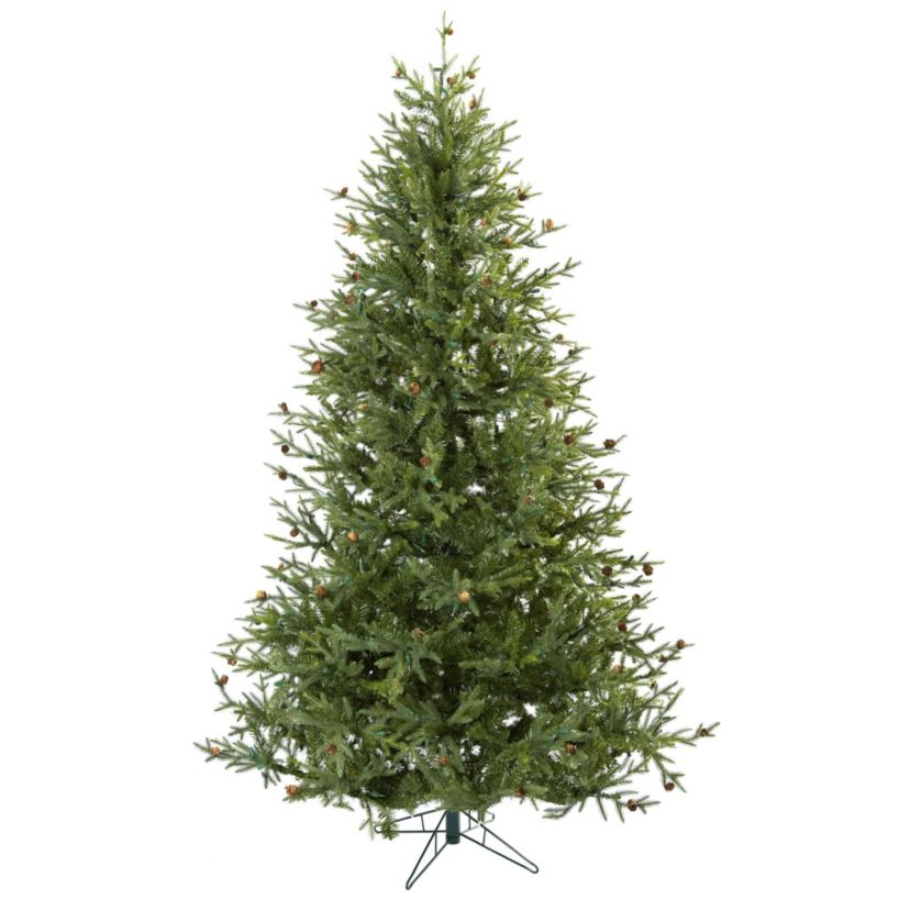 7.5 Classic Pine and Pinecone Christmas Tree