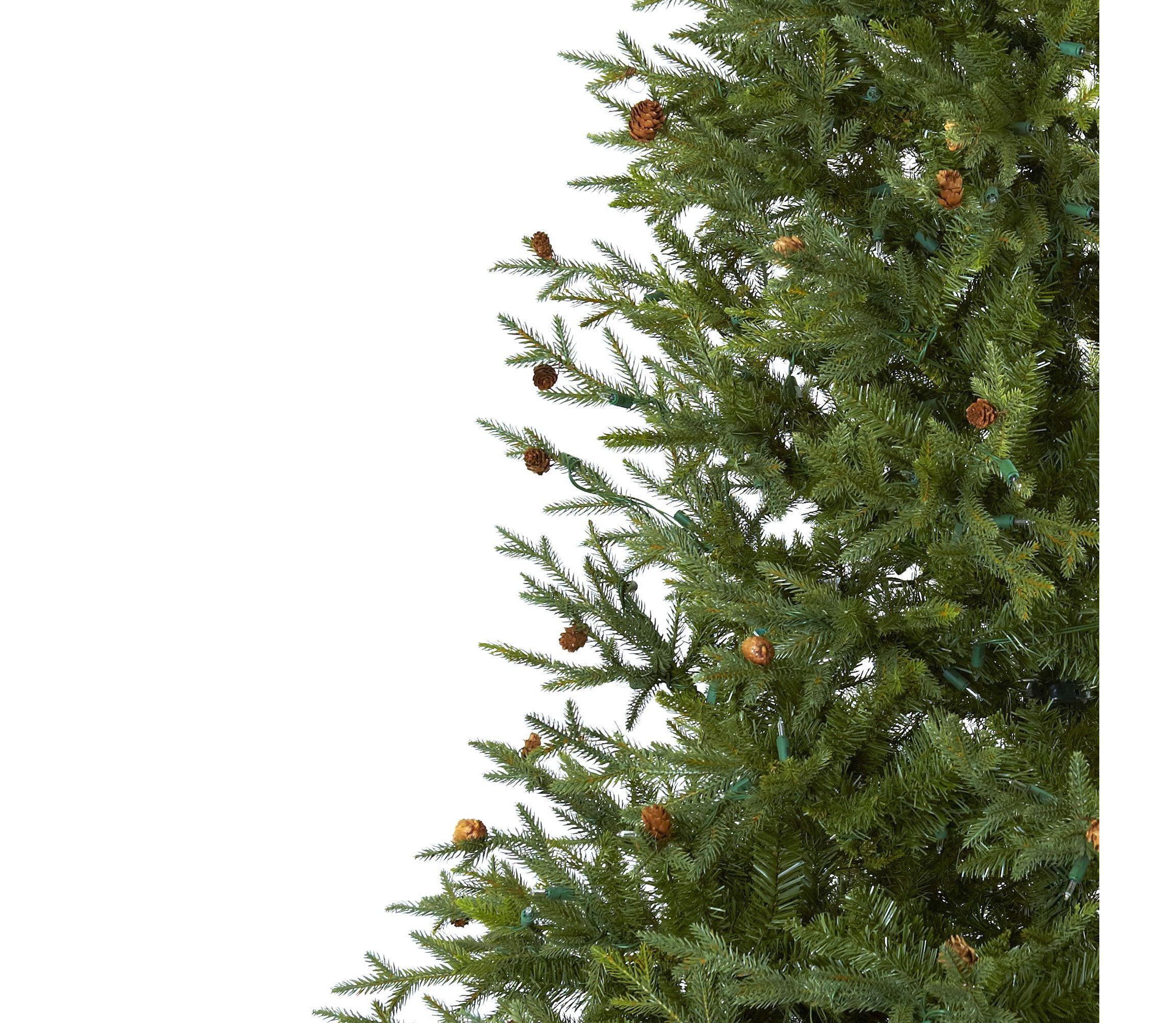 7.5 Classic Pine and Pinecone Christmas Tree