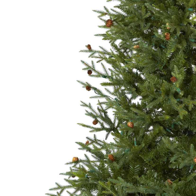 7.5 Classic Pine and Pinecone Christmas Tree