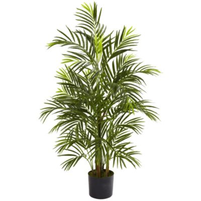 Nearly Natural 3.5-Foot Areca Palm UV Resistant (Indoor/Outdoor), Green