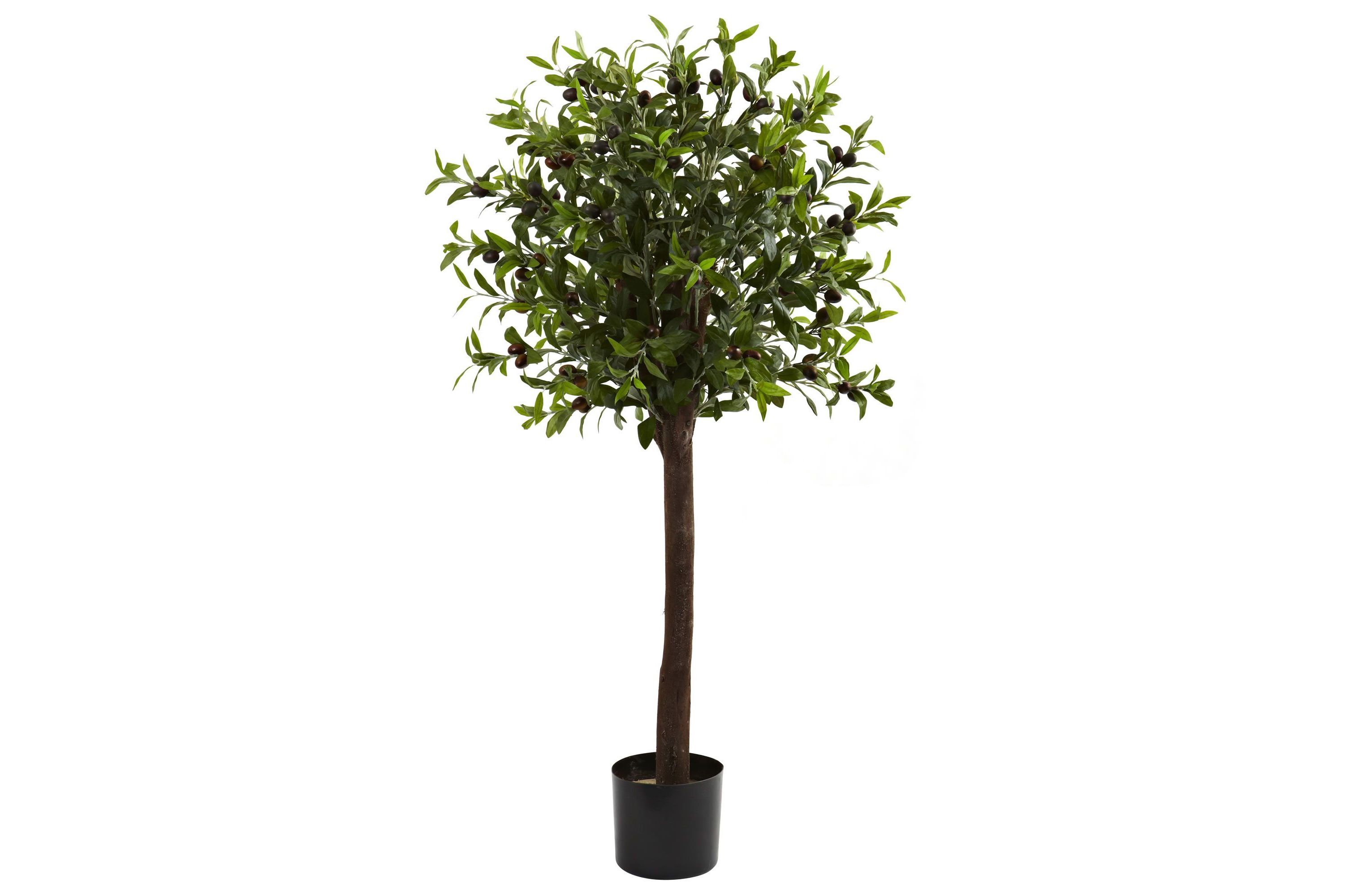 4 Olive Topiary Silk Tree