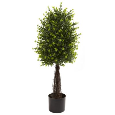 35'' Ixora Topiary UV Resistant Indoor Outdoor Patio Porch Décor