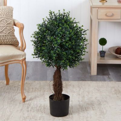 35'' Ixora Topiary UV Resistant Indoor Outdoor Patio Porch Décor