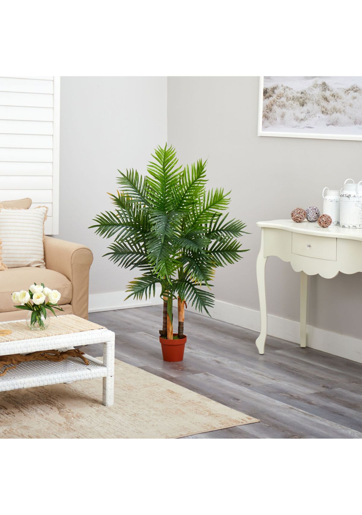 4 Areca Palm Tree (Real Touch)