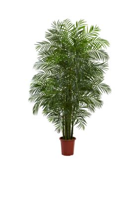 Nearly Natural 7.5-Foot Areca Palm Tree UV Resistant -Indoor/Outdoor, Green
