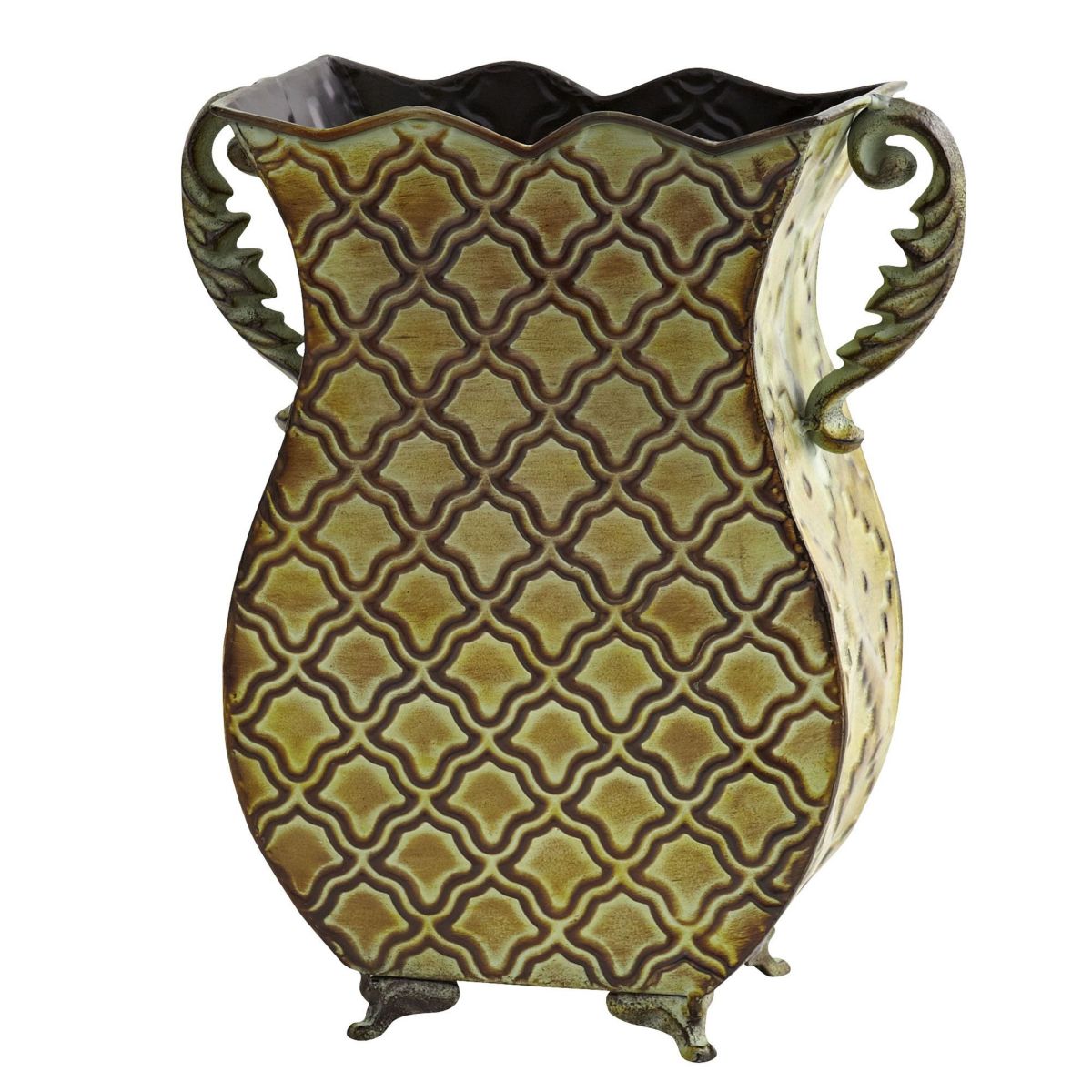 Venetian Verdigris Planter