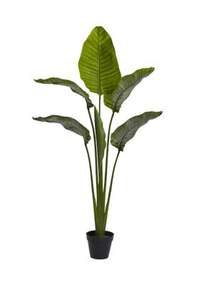 Nearly Natural 60-Inch Travelers Palm Tree UV Resistant (Indoor/Outdoor), Green