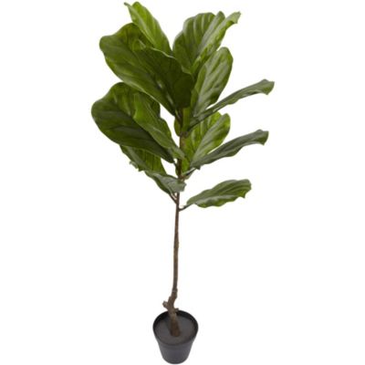 4-Foot Fiddle Leaf Tree UV Resistant (Indoor/Outdoor)