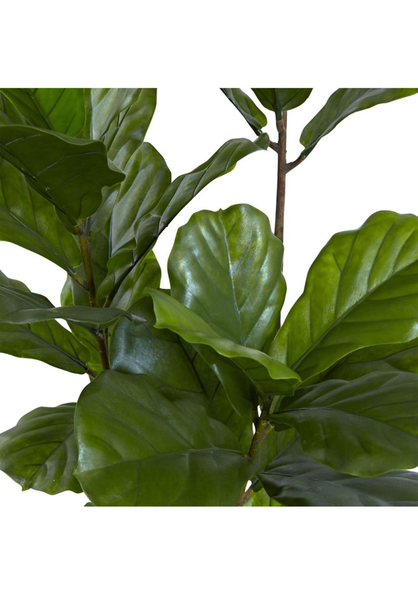65-Inch Fiddle Leaf Tree UV Resistant (Indoor/Outdoor)