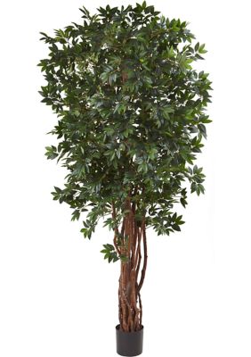 Nearly Natural Lychee Silk Tree, Green