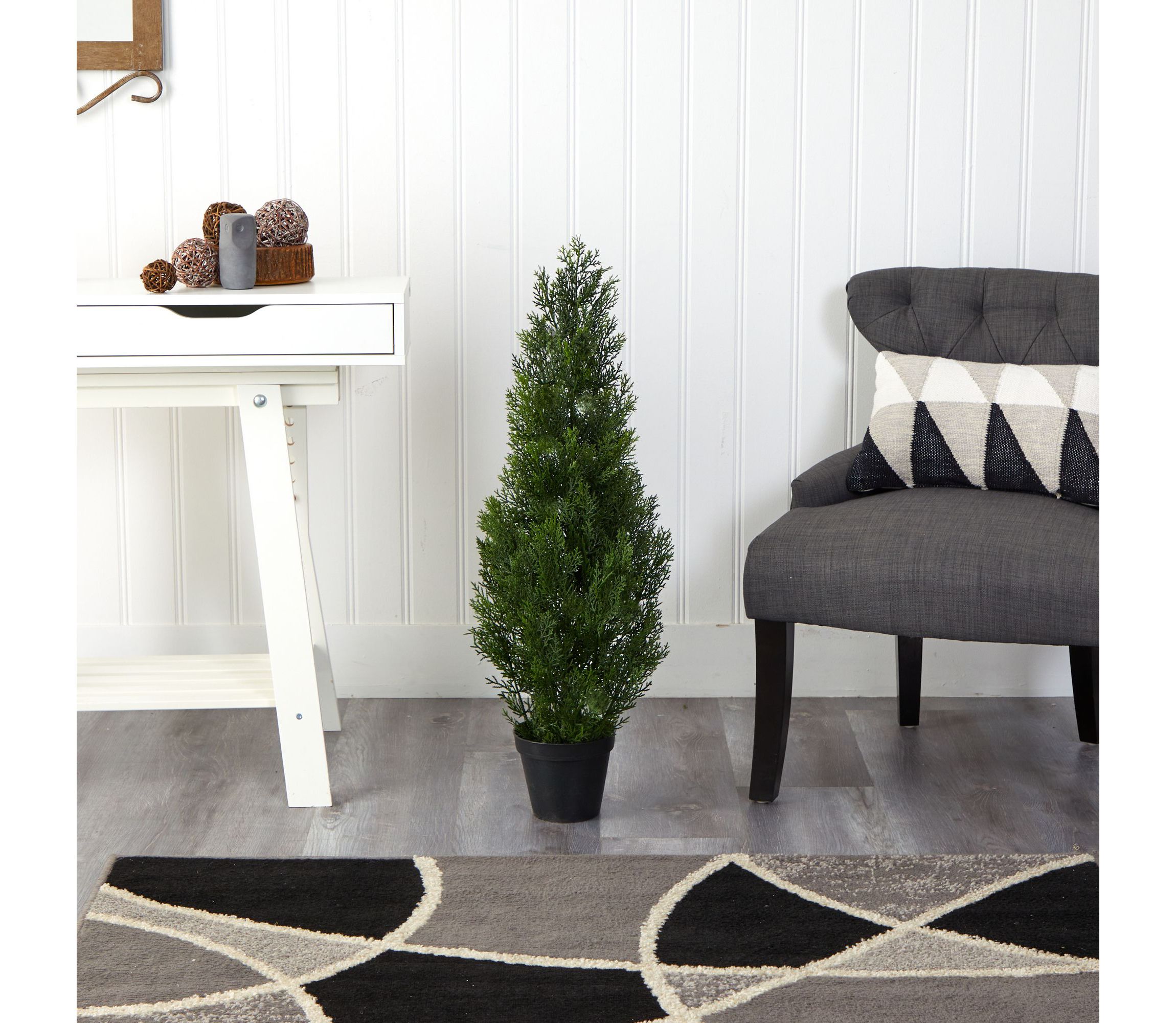 3-Foot Mini Cedar Pine Tree (Indoor/Outdoor)