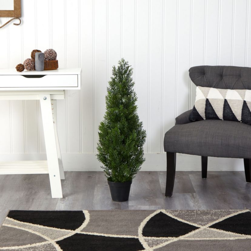 3-Foot Mini Cedar Pine Tree (Indoor/Outdoor)