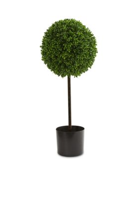 2.5-ft. Boxwood Ball Artificial Topiary Tree