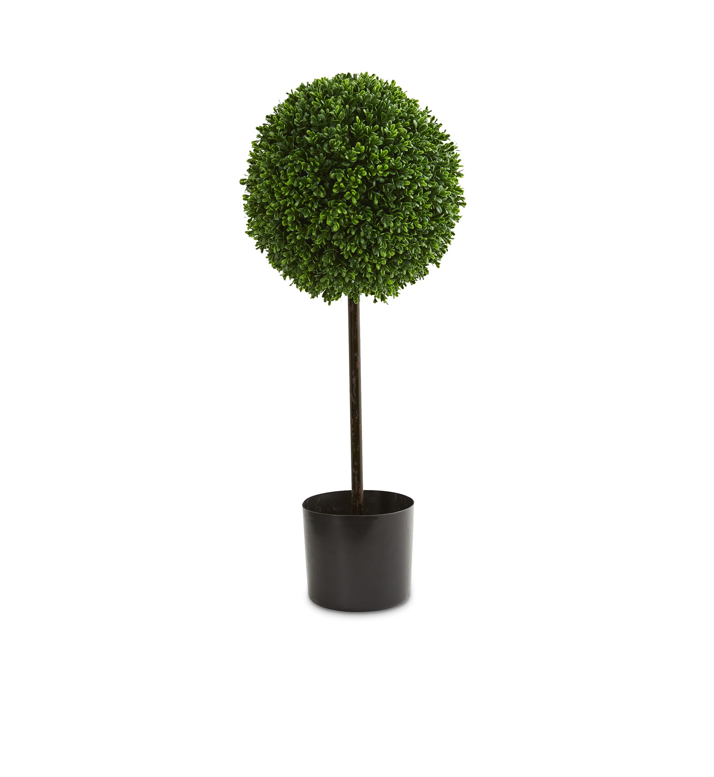 2.5-ft. Boxwood Ball Artificial Topiary Tree