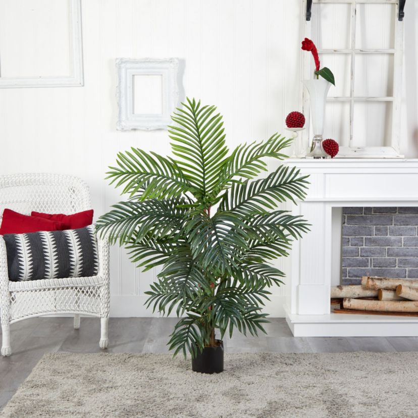 4-Foot Bamboo Palm Artificial Tree