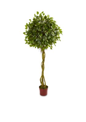 Ficus Artificial Topiary Tree (Indoor/Outdoor)