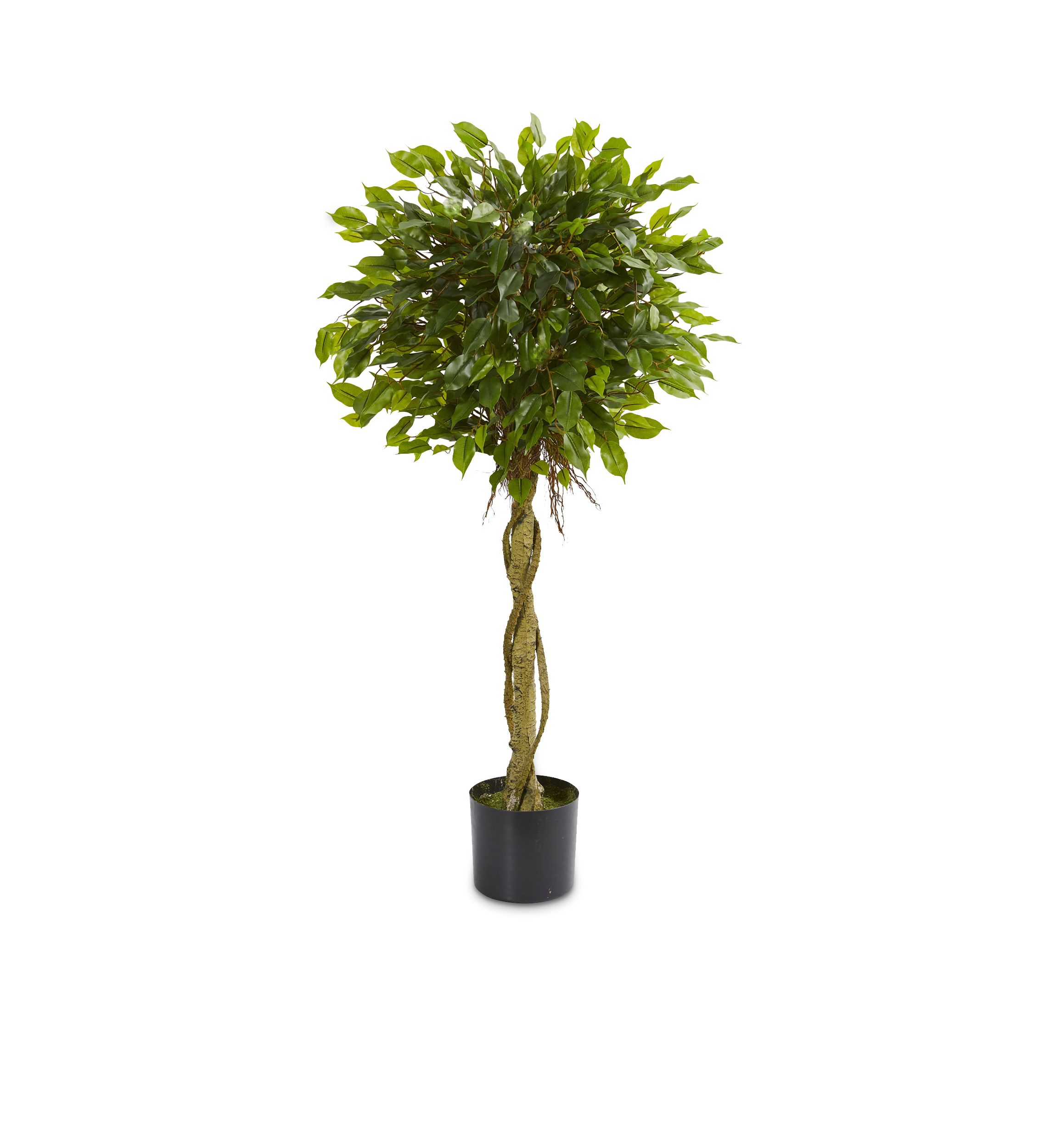 4-ft. Ficus Artificial Topiary Tree (Indoor/Outdoor)