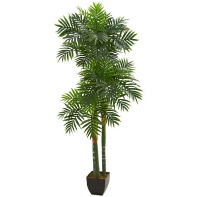 5.5-Foot Triple Areca Palm Artificial Tree