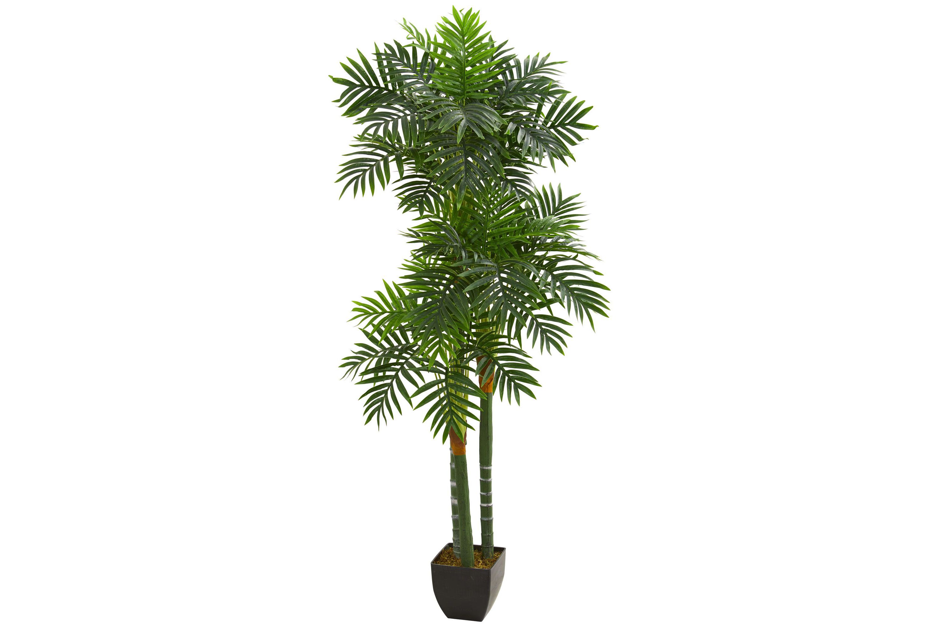 5.5-Foot Triple Areca Palm Artificial Tree