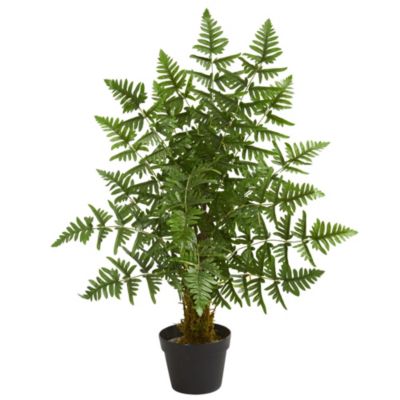 3-Foot Ruffle Fern Artificial Palm Tree