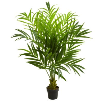 Nearly Natural 5-Foot Kentia Palm Artificial Tree, Green