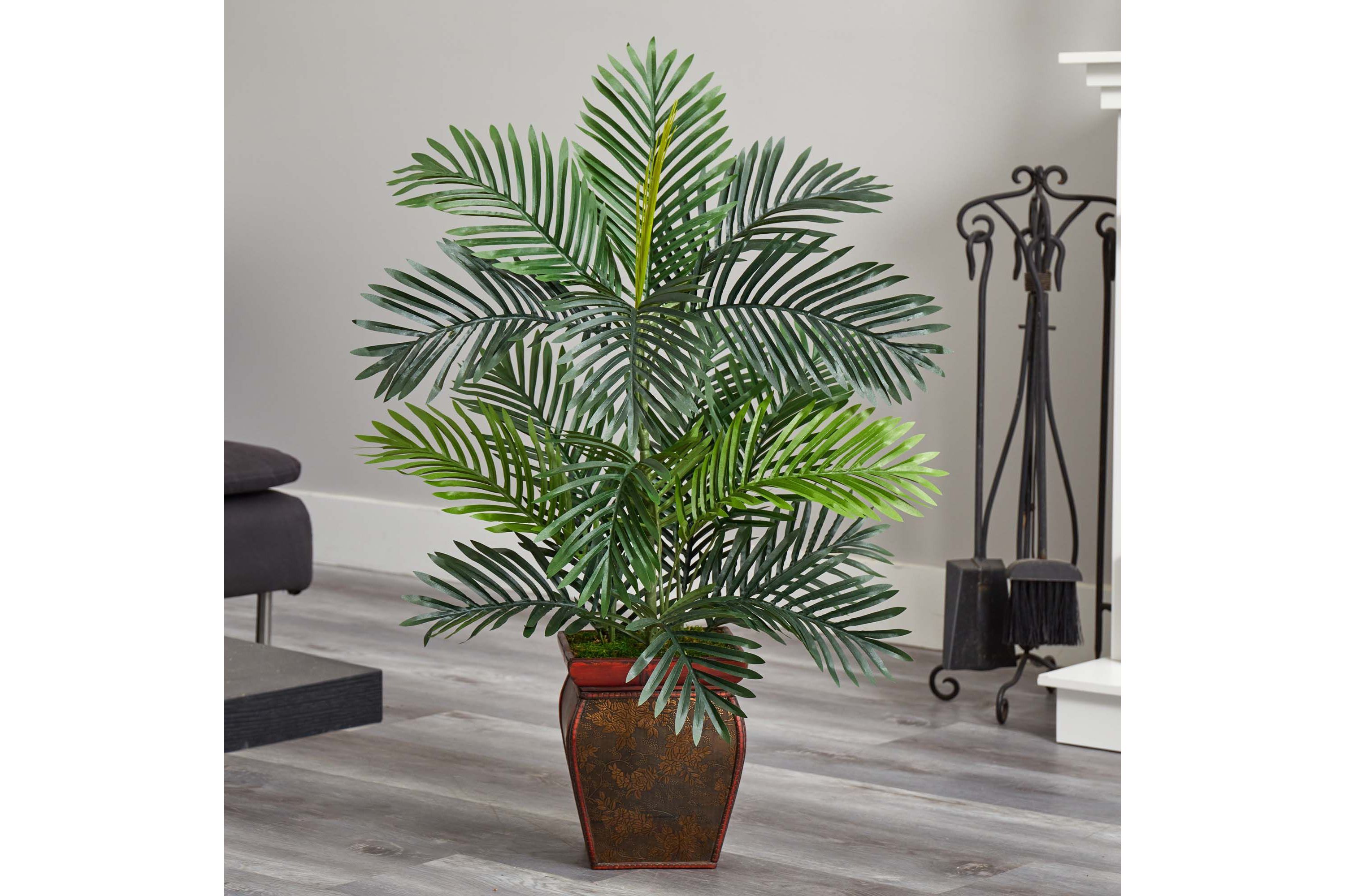3-Foot Paradise Palm Artificial Tree in Decorative Planter