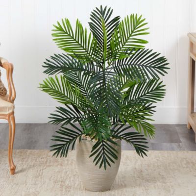 Paradise Palm Artificial Tree in Sand Colored Planter