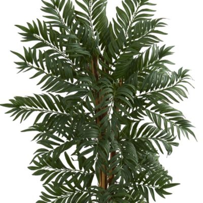 5-Foot Parlor Palm Artificial Tree in Decorative Planter