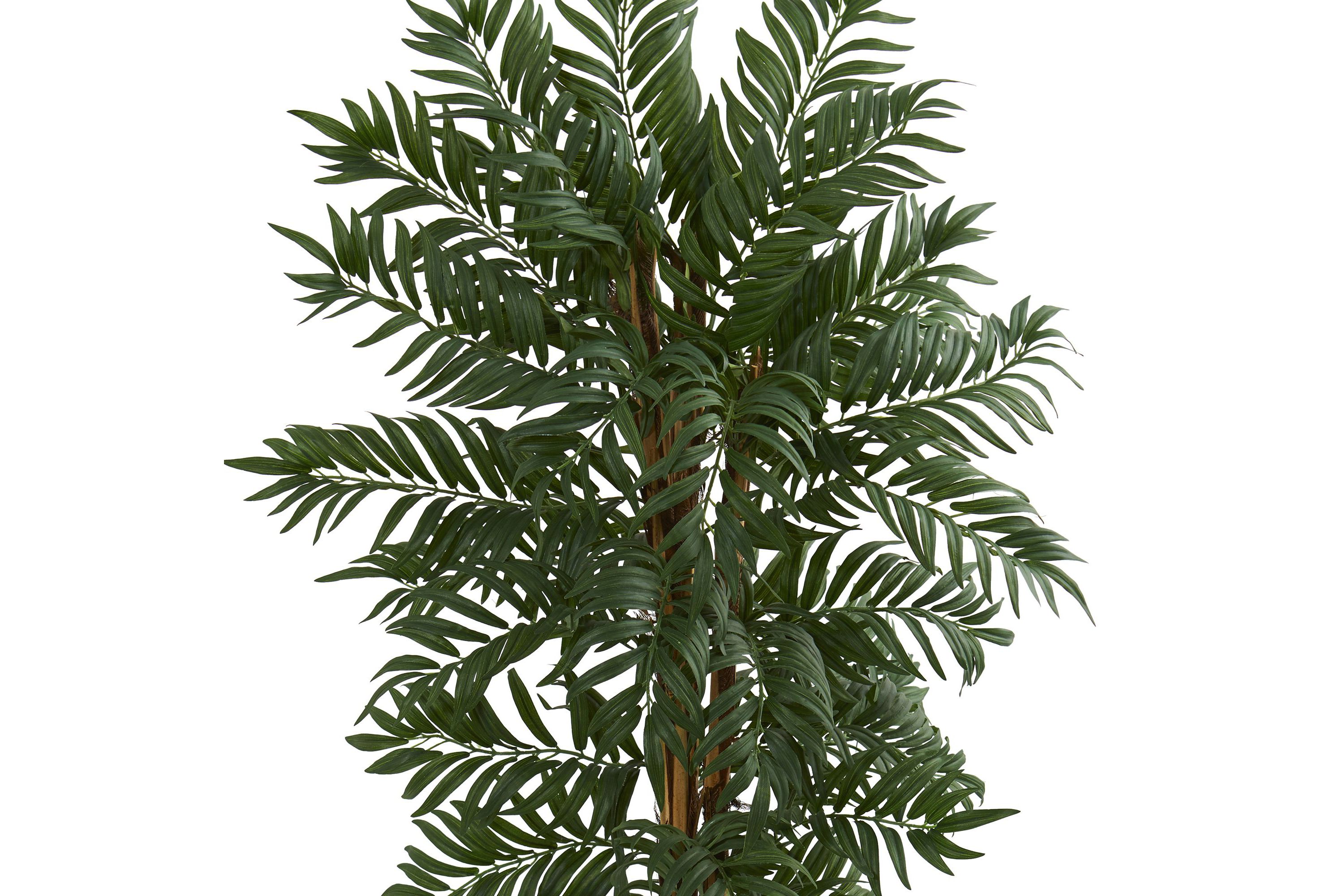 5-Foot Parlor Palm Artificial Tree in Decorative Planter