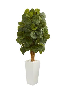 Fiddle Leaf Tree in Tower Planter
