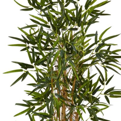 4.5-Foot Bamboo Artificial Tree in Decorative Planter
