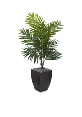 Nearly Natural Kentia Palm Artificial Tree, Green