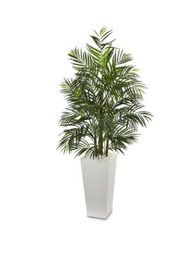 Nearly Natural Areca Artificial Palm Tree (Indoor/Outdoor), Green