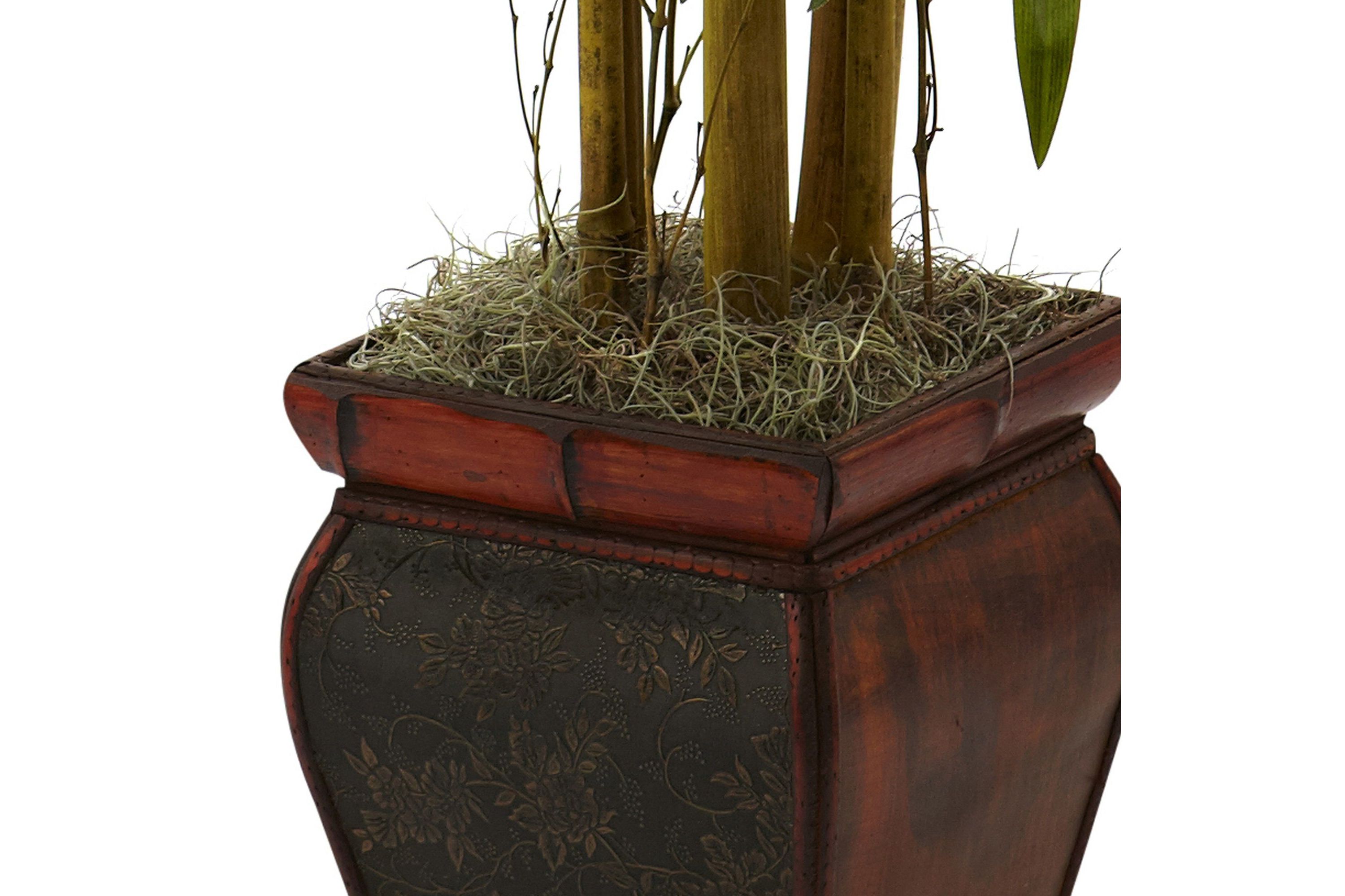 5.5 Bamboo with Decorative Planter