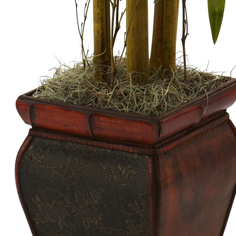 5.5 Bamboo with Decorative Planter