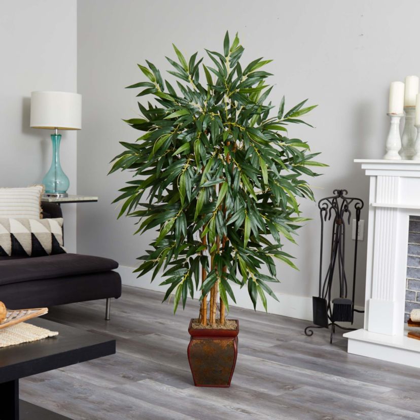 5.5 Bamboo with Decorative Planter