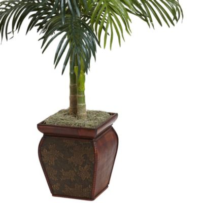 4.5-Foot Golden Cane Palm with Decorative Container