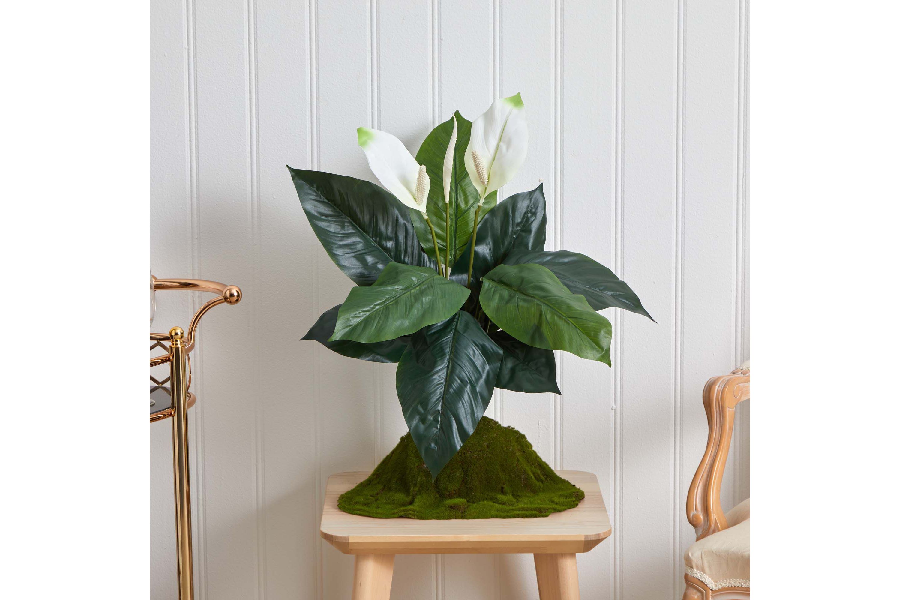 24-Inch Spathiphyllum Artificial Plant (Set of 3)
