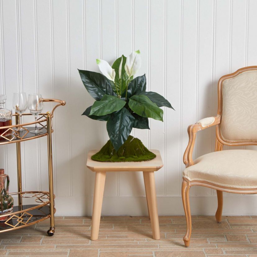 24-Inch Spathiphyllum Artificial Plant (Set of 3)