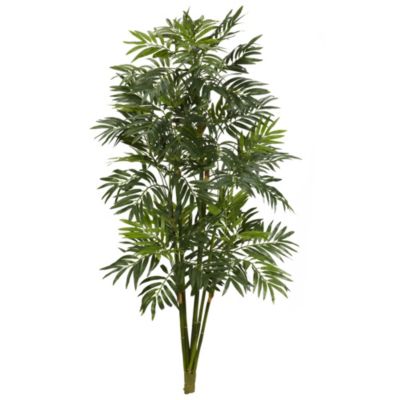 Nearly Natural 3-Foot Mini Bamboo Palm Artificial Plant, Green
