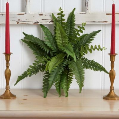 14-Inch Boston Fern Artificial Plant (Set of 6)